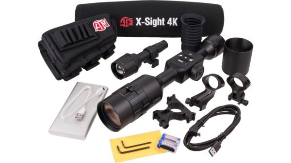 ATN X-Sight 4K Pro Edition 5-20x Smart HD Day/Night Riflescope, Color: Black